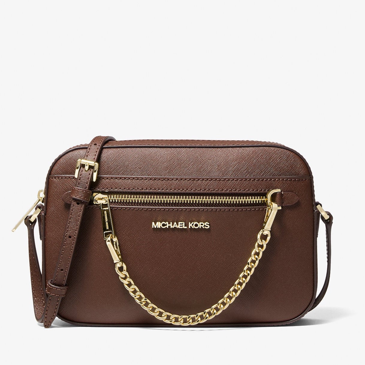 Michael Kors leather top purse