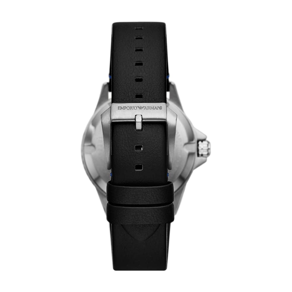 Emporio Armani Men's Dive-Inspired Sports Watch with Stainless Steel, Ceramic, or Silicone Band