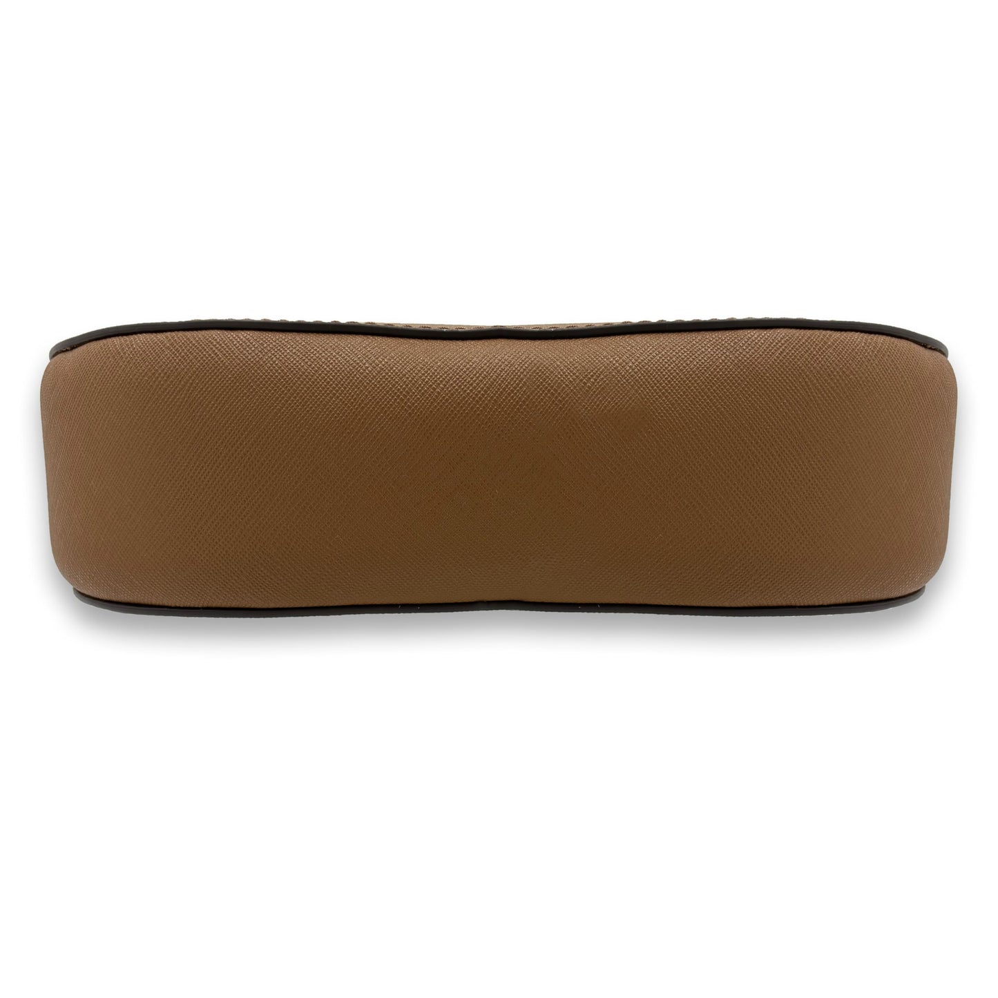 Tory Burch 150258 Emerson Moose Brown Saffiano Leather With Gold Hardware Women's Shoulder Bag, Brown, One Size, Brown, One Size