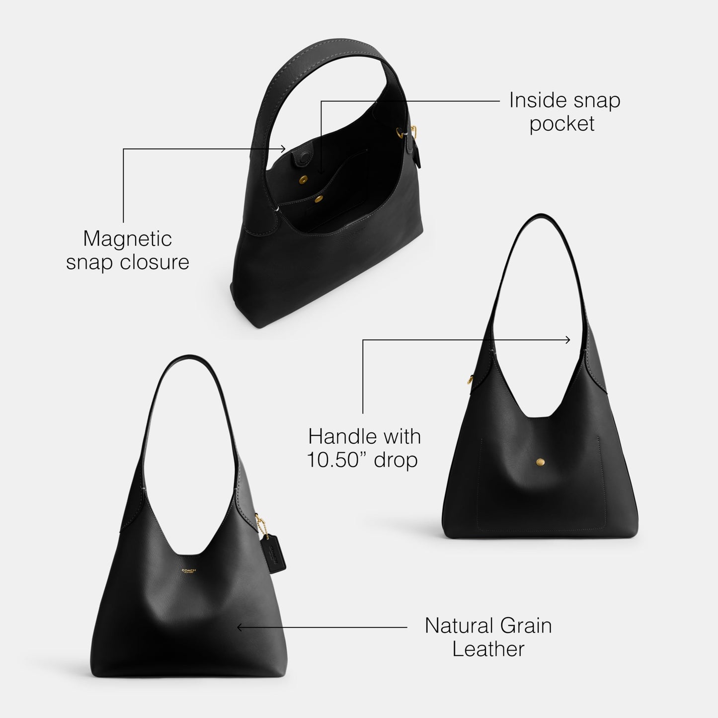 Coach Womens Courage Shoulder 28