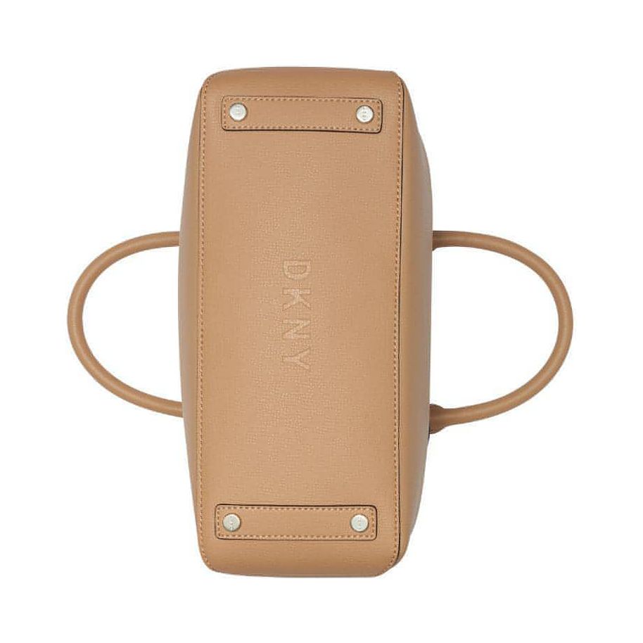 DKNY Handbag - Sullivan Satchel (Latte/Silver) - Brandat Outlet, Women's Handbags Outlet ,Handbags Online Outlet | Brands Outlet | Brandat Outlet | Designer Handbags Online |