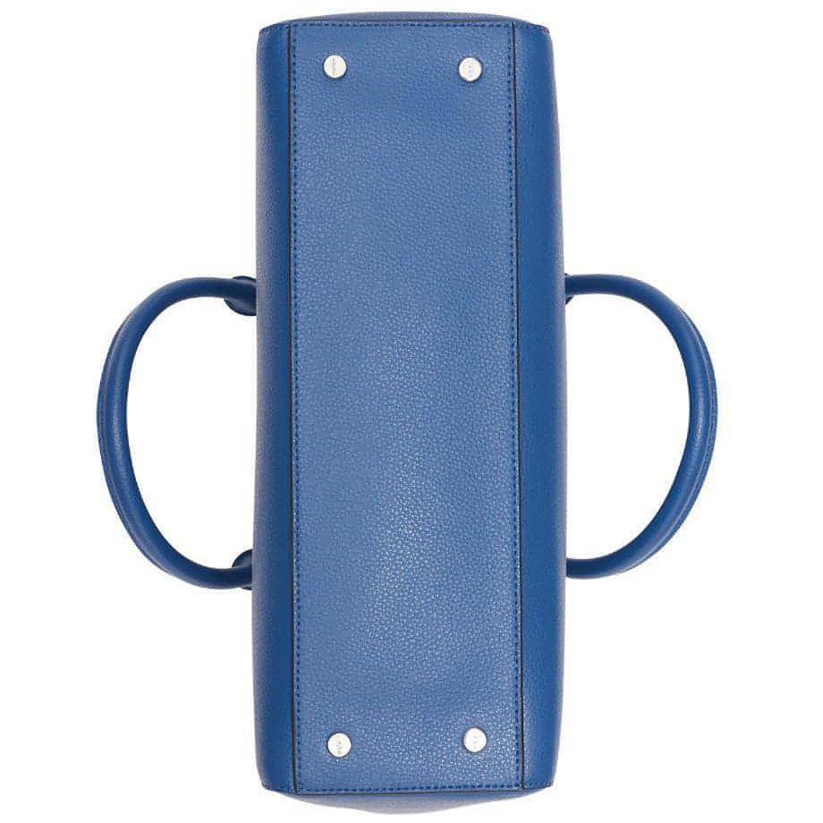 DKNY Whitney Leather Tote (Azure/Silver) - Brandat Outlet, Women's Handbags Outlet ,Handbags Online Outlet | Brands Outlet | Brandat Outlet | Designer Handbags Online |