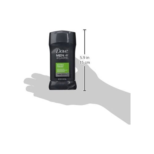 Dove Men+Care Antiperspirant Stick Extra Fresh 2.7 oz, Twin Pack