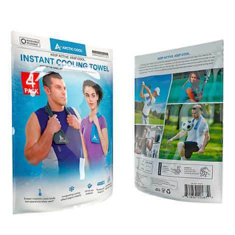 Arctic Cool-Arctic Cool Cooling Towel 4PK - Brandat Outlet