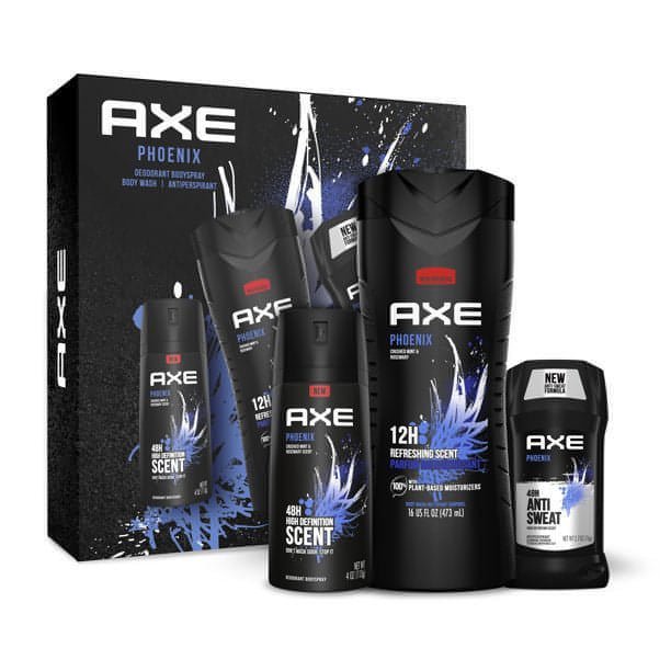 Unilever-AXE Phoenix Gift Set (Deo Body Spray, Deo Stick, Body Wash) - Brandat Outlet