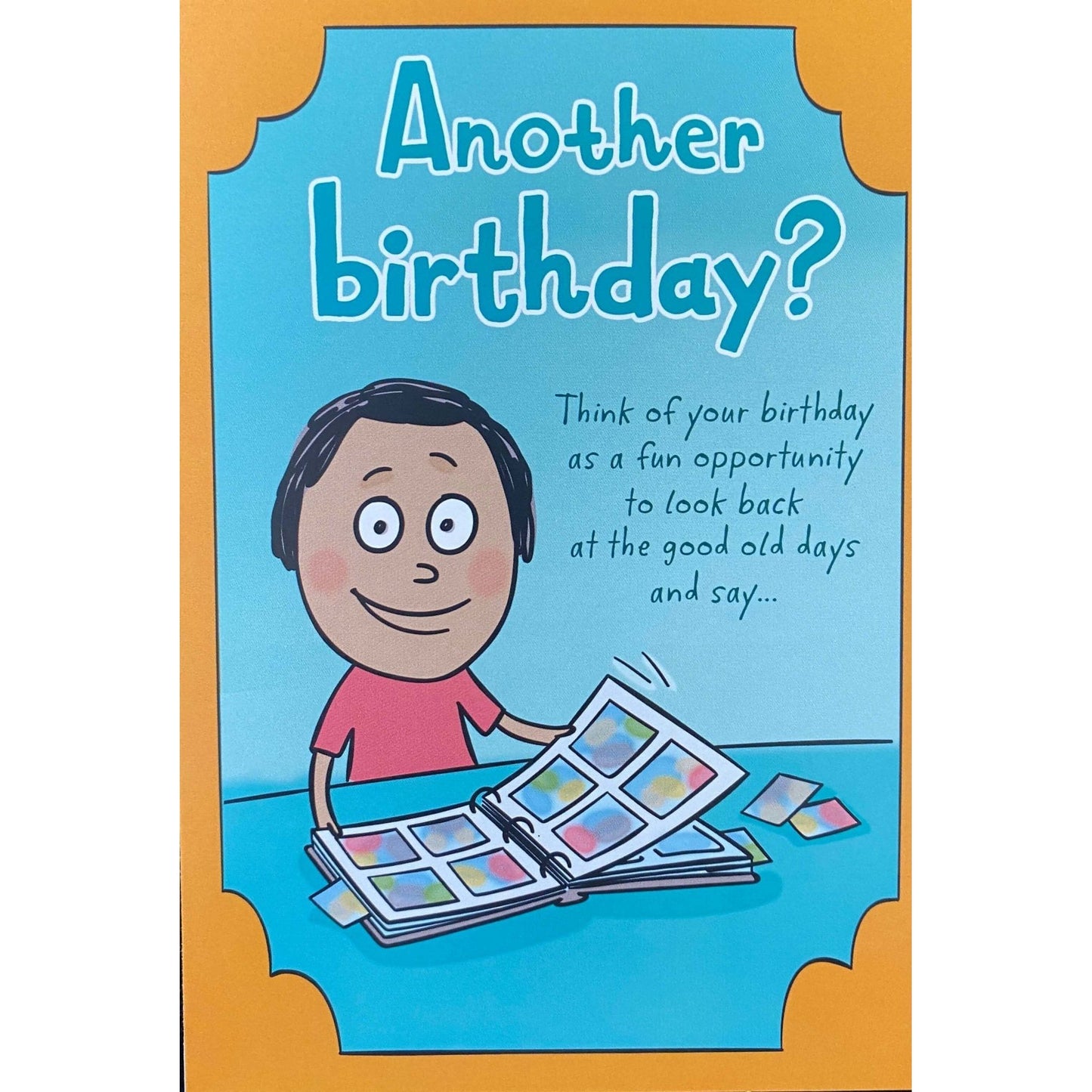 Hallmark-Birthday Card with Envelope - Heartline by Hallmark - "Another Birthday!" - Brandat Outlet