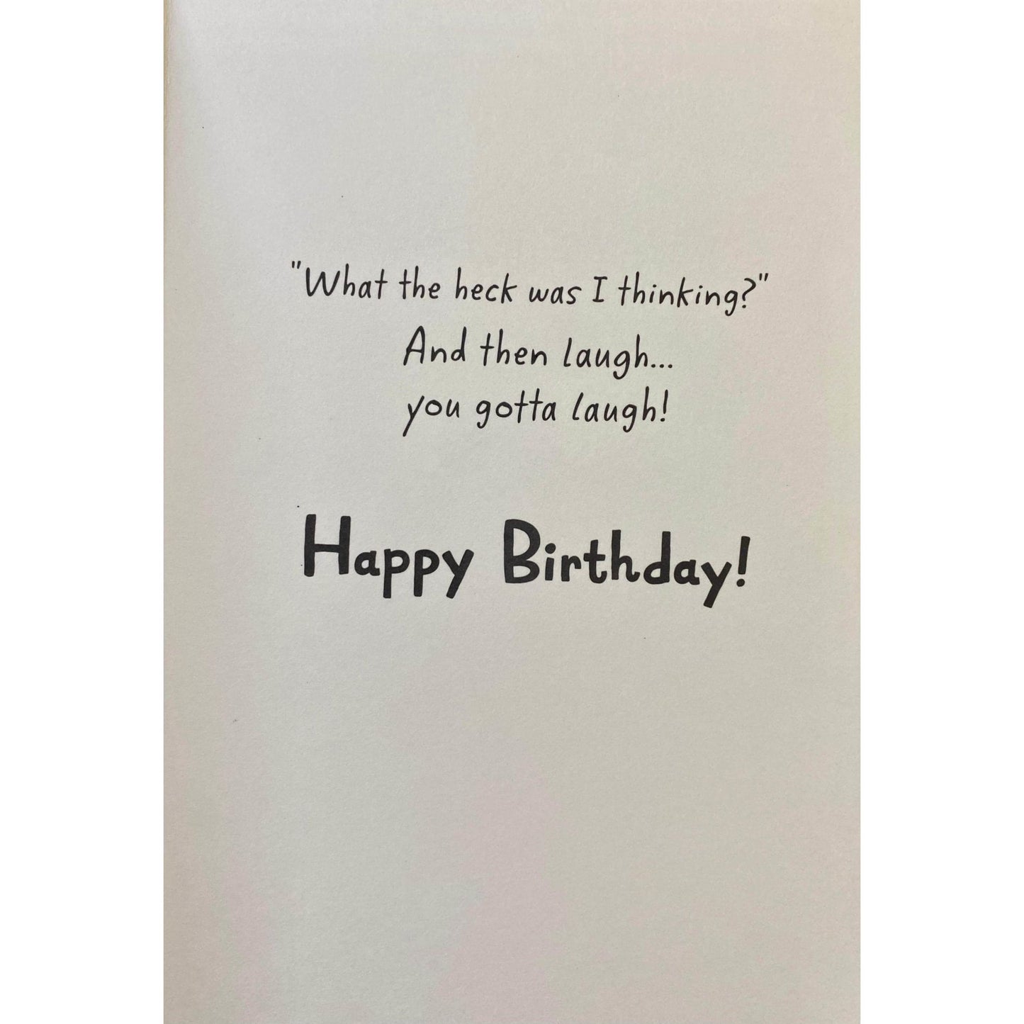 Hallmark-Birthday Card with Envelope - Heartline by Hallmark - "Another Birthday!" - Brandat Outlet
