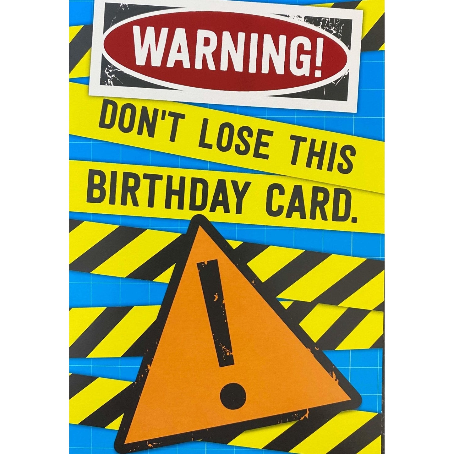 Hallmark-Birthday Card with Envelope - Heartline by Hallmark - "DON'T LOSE THIS BIRTHDAY CARD!" - Brandat Outlet