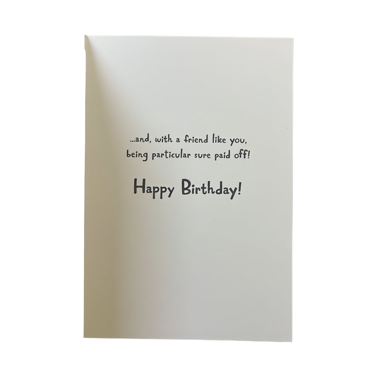Hallmark-Birthday Card with Envelope - Heartline by Hallmark - "My Friends are a reflection of my good taste" - Brandat Outlet