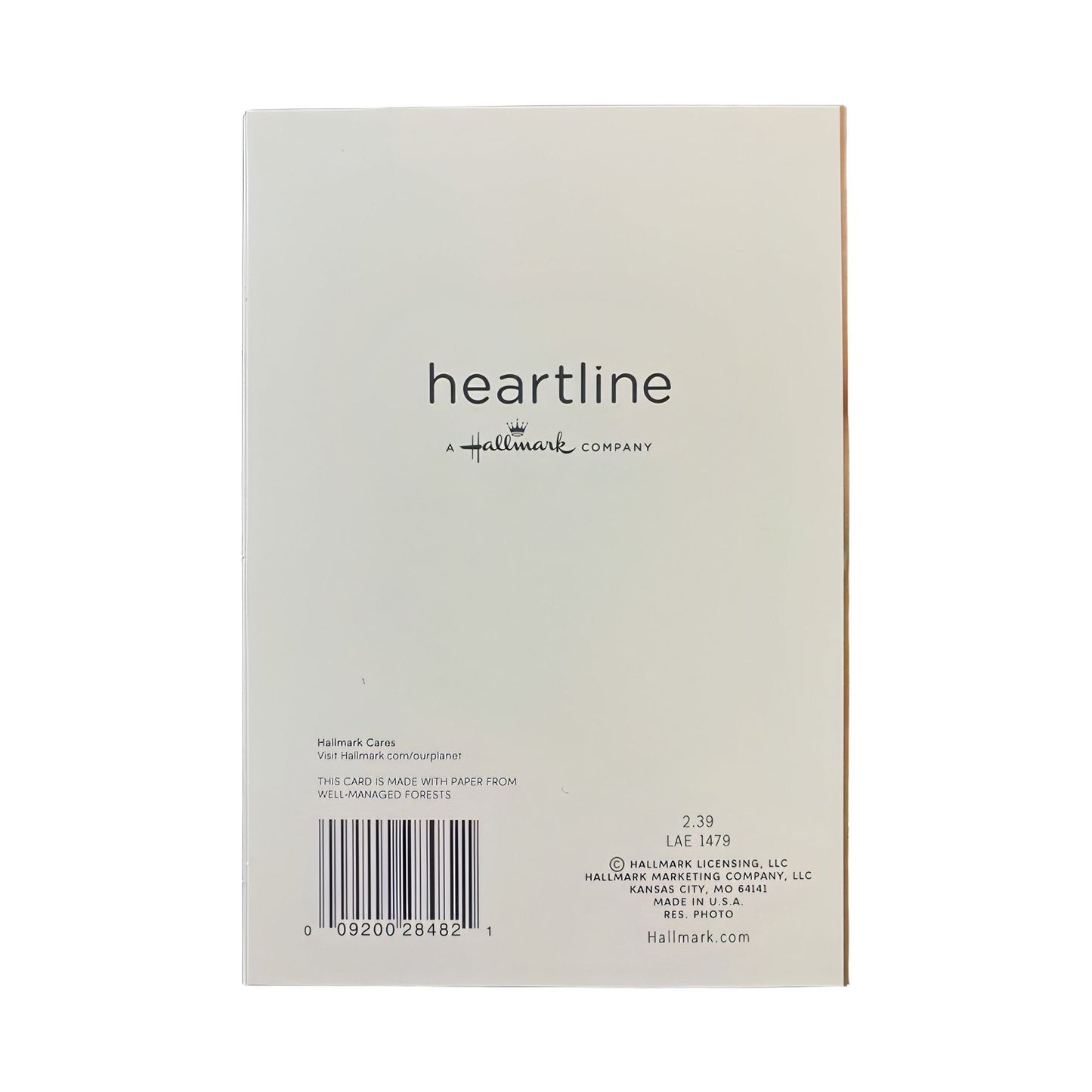 Hallmark-Birthday Card with Envelope - Heartline by Hallmark - "YOUR NOSE!" - Brandat Outlet
