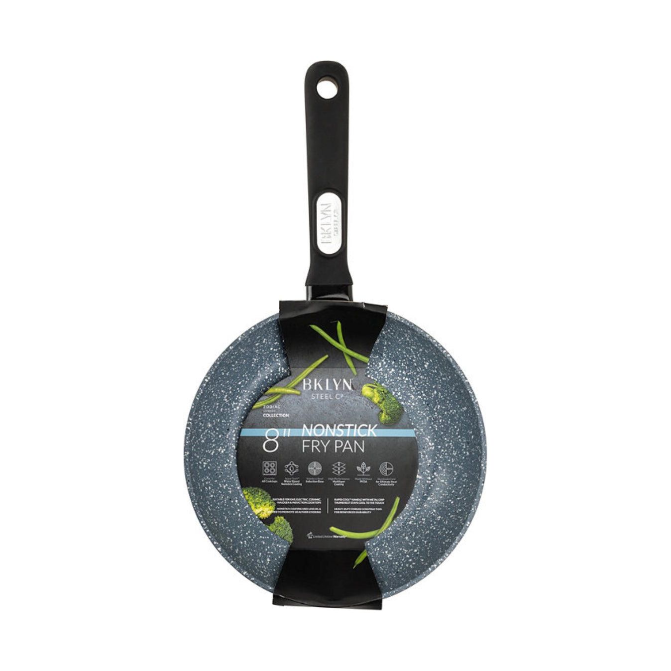 Brooklyn Steel Co.-Brooklyn Steel Co. 8" Zodiac Nonstick Speckle Fry Pan (Blue) - Brandat Outlet