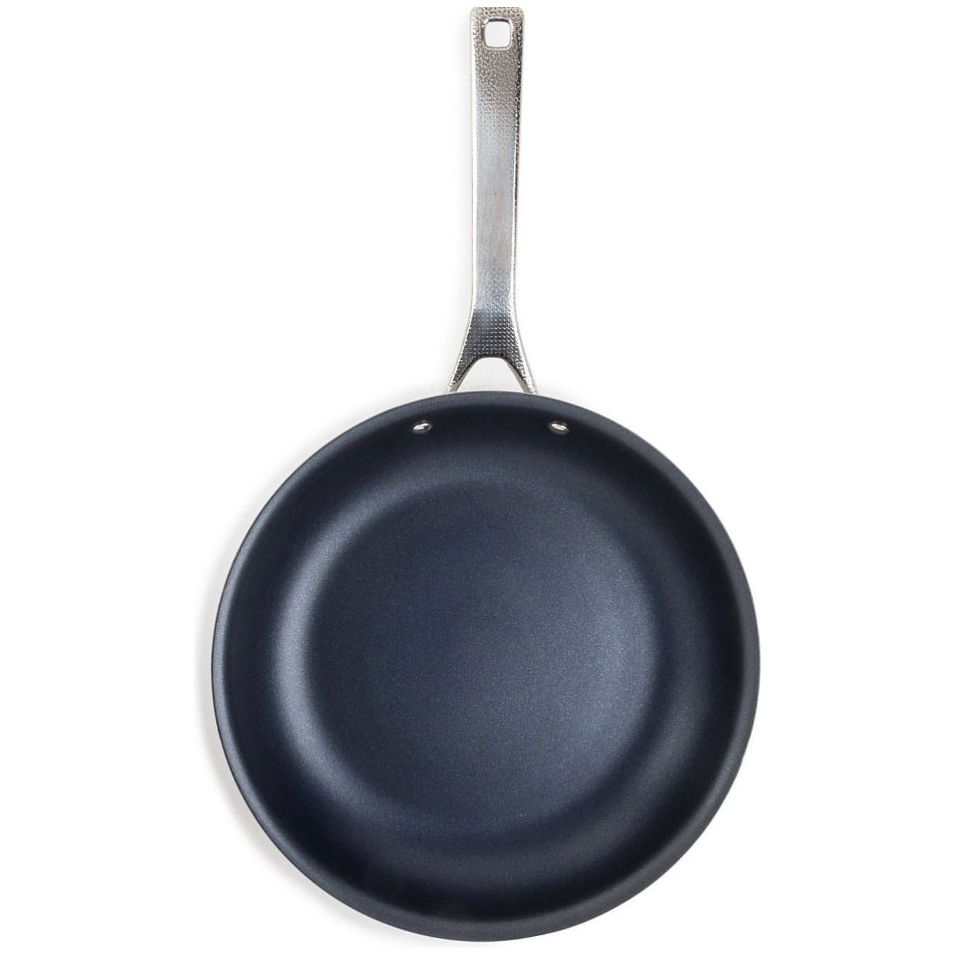 Brooklyn Steel Co.-Brooklyn Steel Co. Interstellar 12" Flared Sparkle Frypan with Hammered Handle (Charcoal) - Brandat Outlet