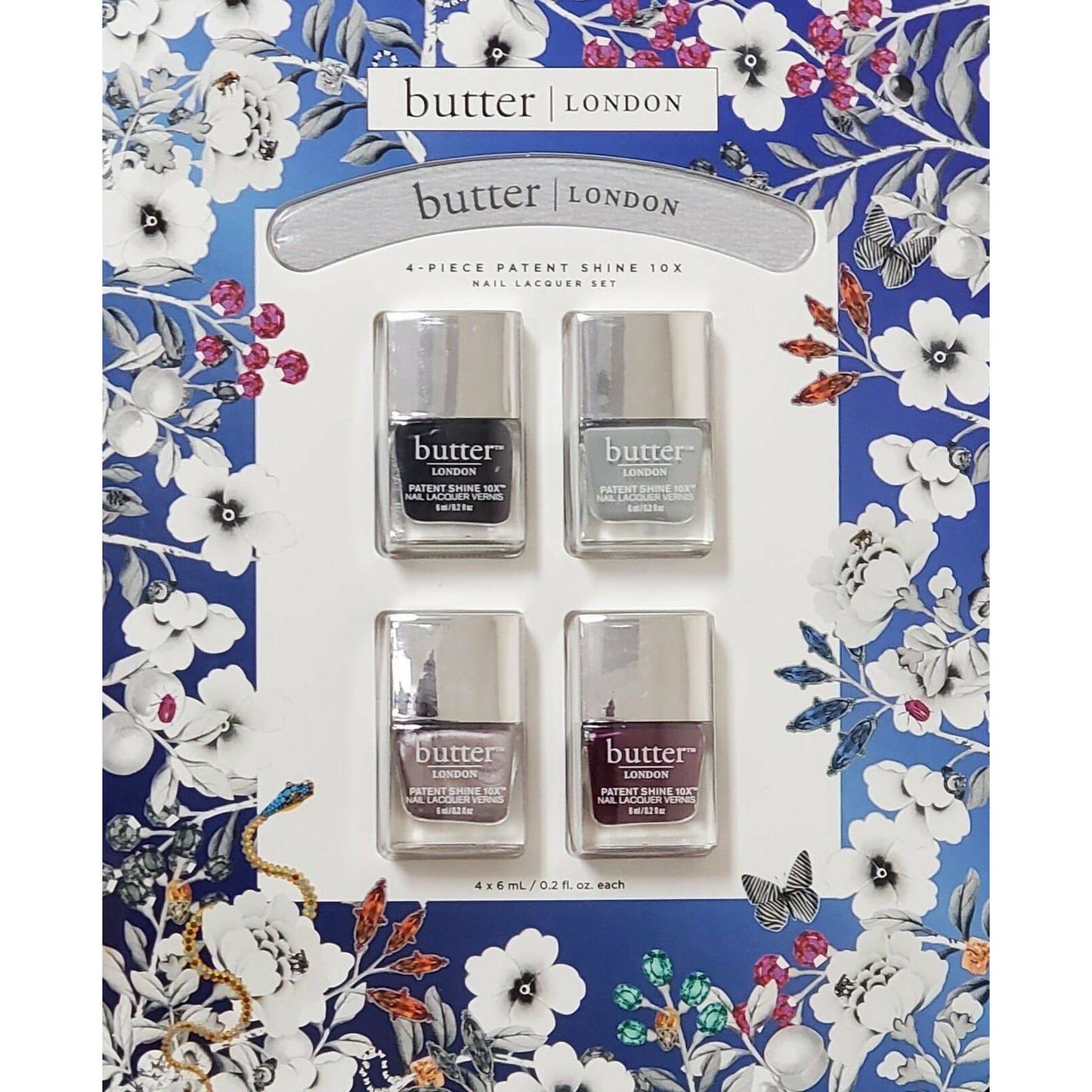 Butter London-Butter London Patent Shine 10x Nail Lacquer Set 4 Pc - Brandat Outlet