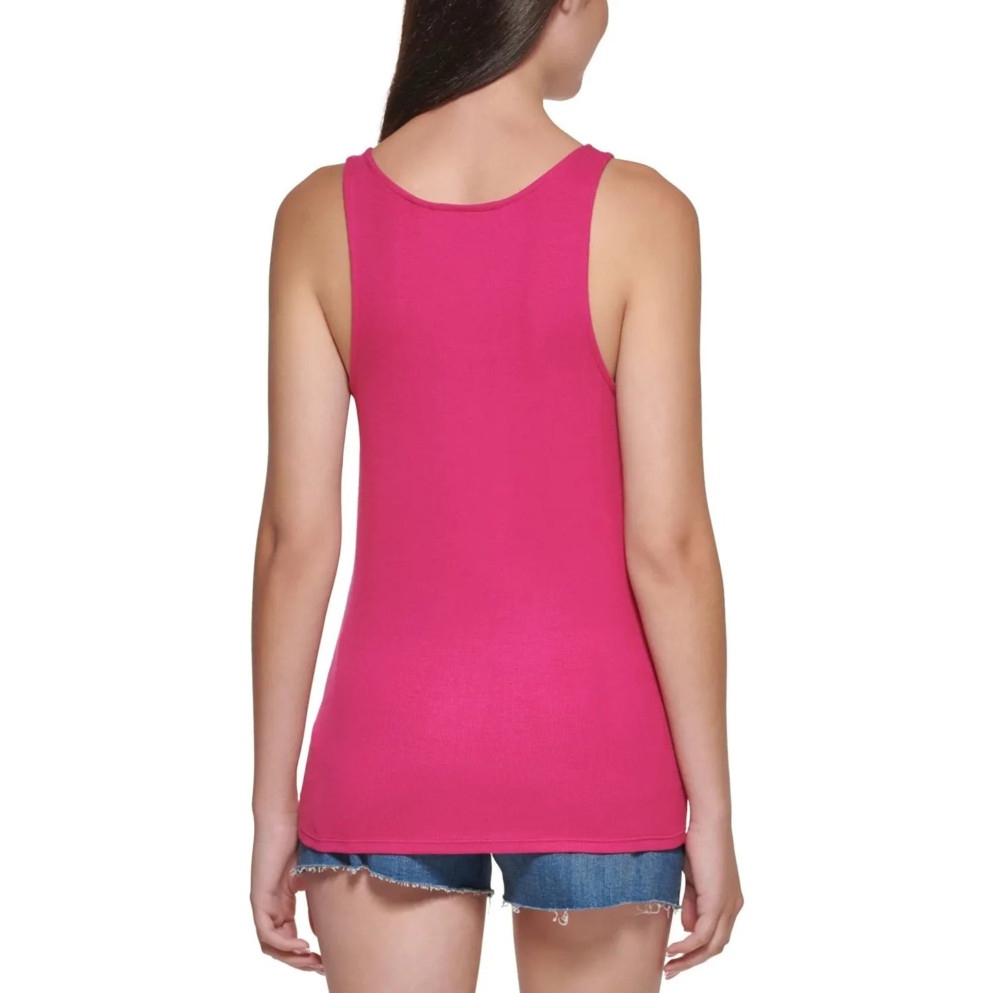 Calvin Klein-Calvin Klein Jeans Racerback Tank Top, Pink - Brandat Outlet