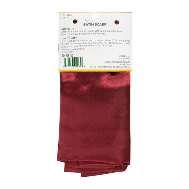 Cantu-Cantu Satin Sleep Solid Scarf (1pc) - Brandat Outlet