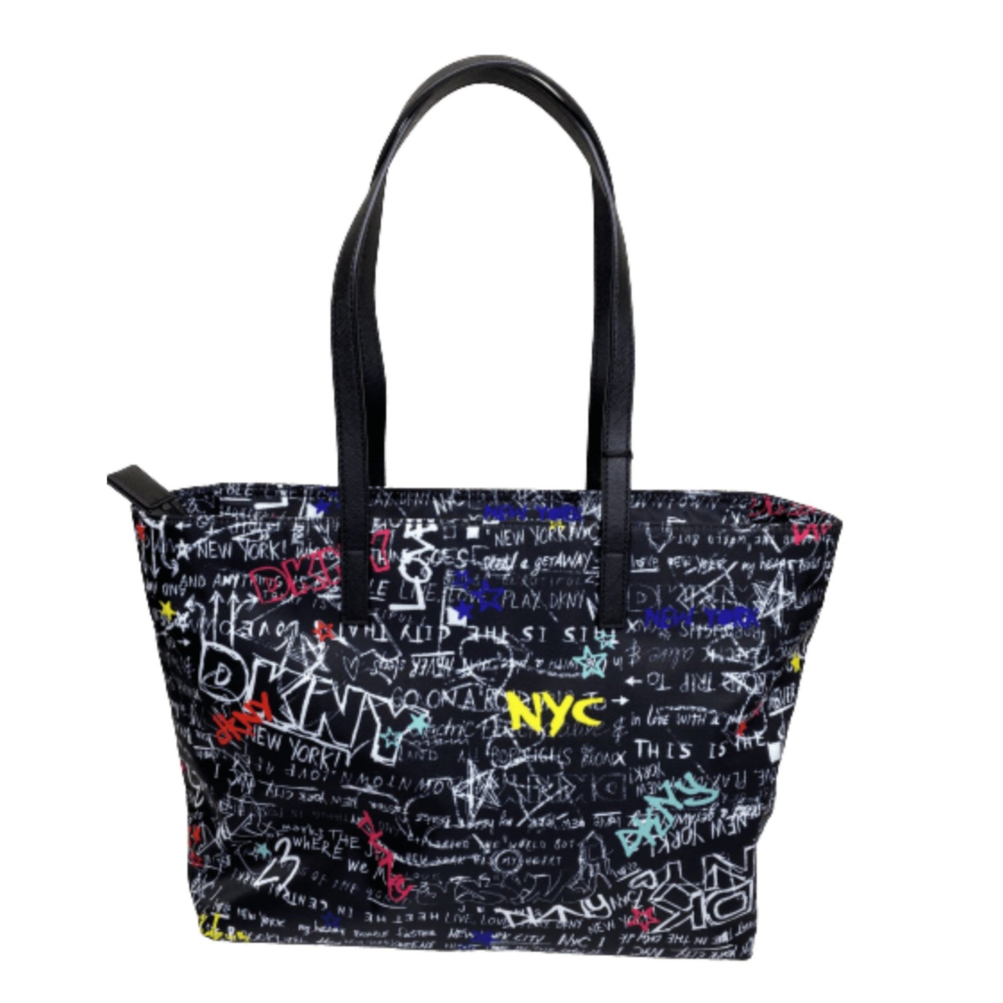 DKNY Nylon Gia Graffiti Tote