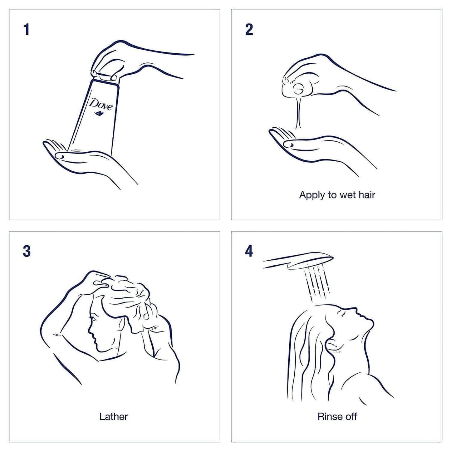 Dove Dermacare Scalp - Anti-Dandruff Shampoo - Dryness & Itch Relief - (355 mL)