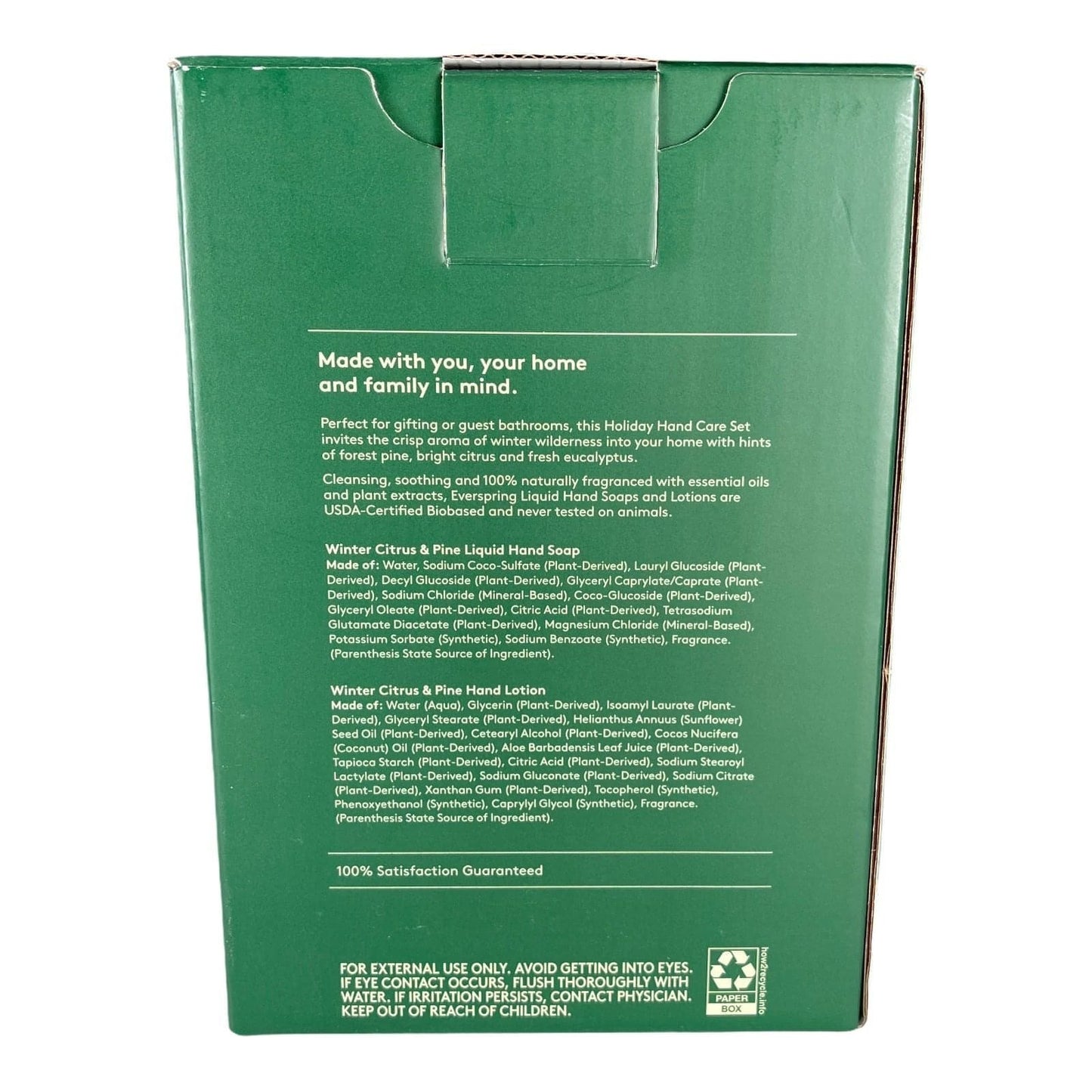 Ever Spring Holiday Hand Soap & Lotion Pack - Citrus & Pine