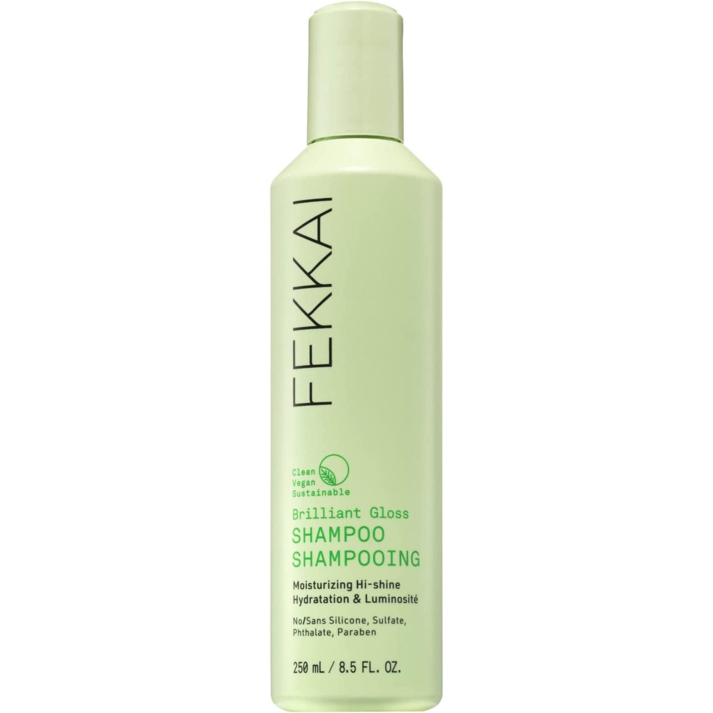 FEKKAI Brilliant Gloss Shampoo |Hair Glossing Shampoo | Moisturizing Hair Shine | Clean, Vegan | Sulfate Free Shampoo, 8.5oz