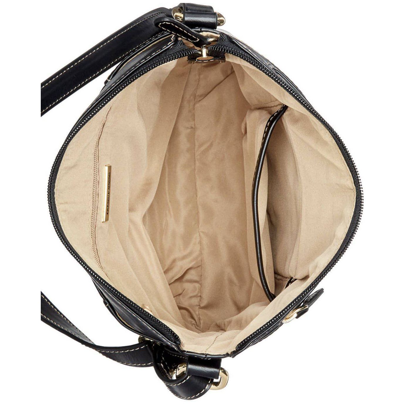 Giani Bernini Turn-Lock Glazed Crossbody (Black) - Brandat Outlet, Women's Handbags Outlet ,Handbags Online Outlet | Brands Outlet | Brandat Outlet | Designer Handbags Online |