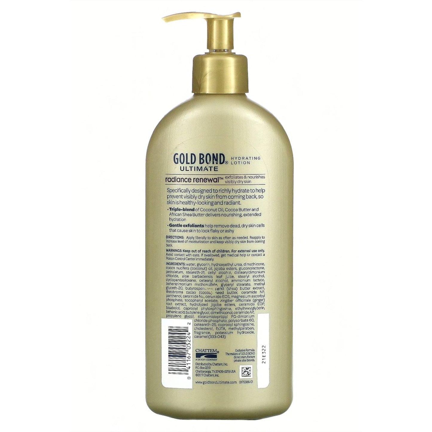 Gold Bond Ultimate Radiance Renewal Cream Oil (396g)