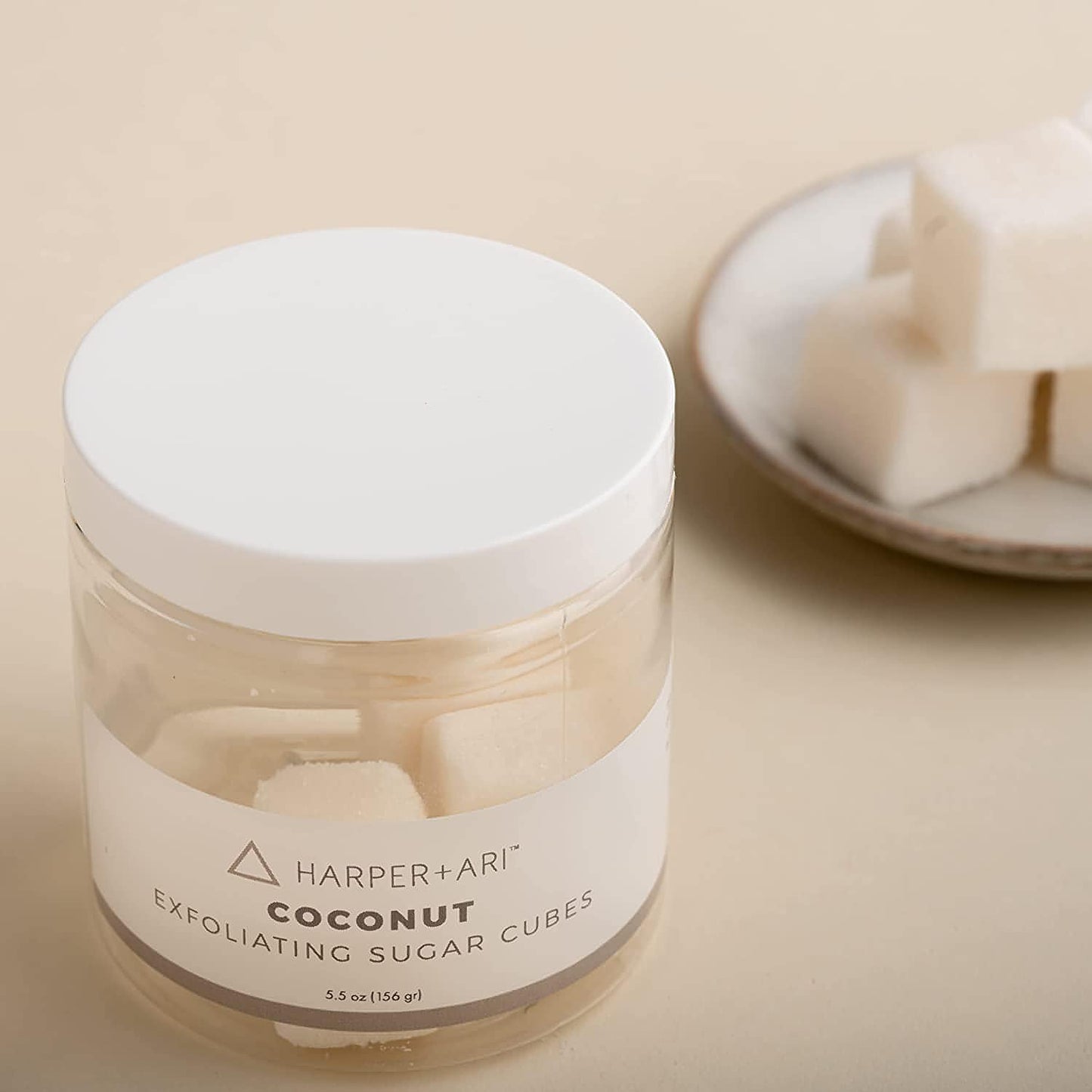 Harper + Ari Coconut Exfoliating Sugar Cubes, 5.3-oz - Brandat Outlet