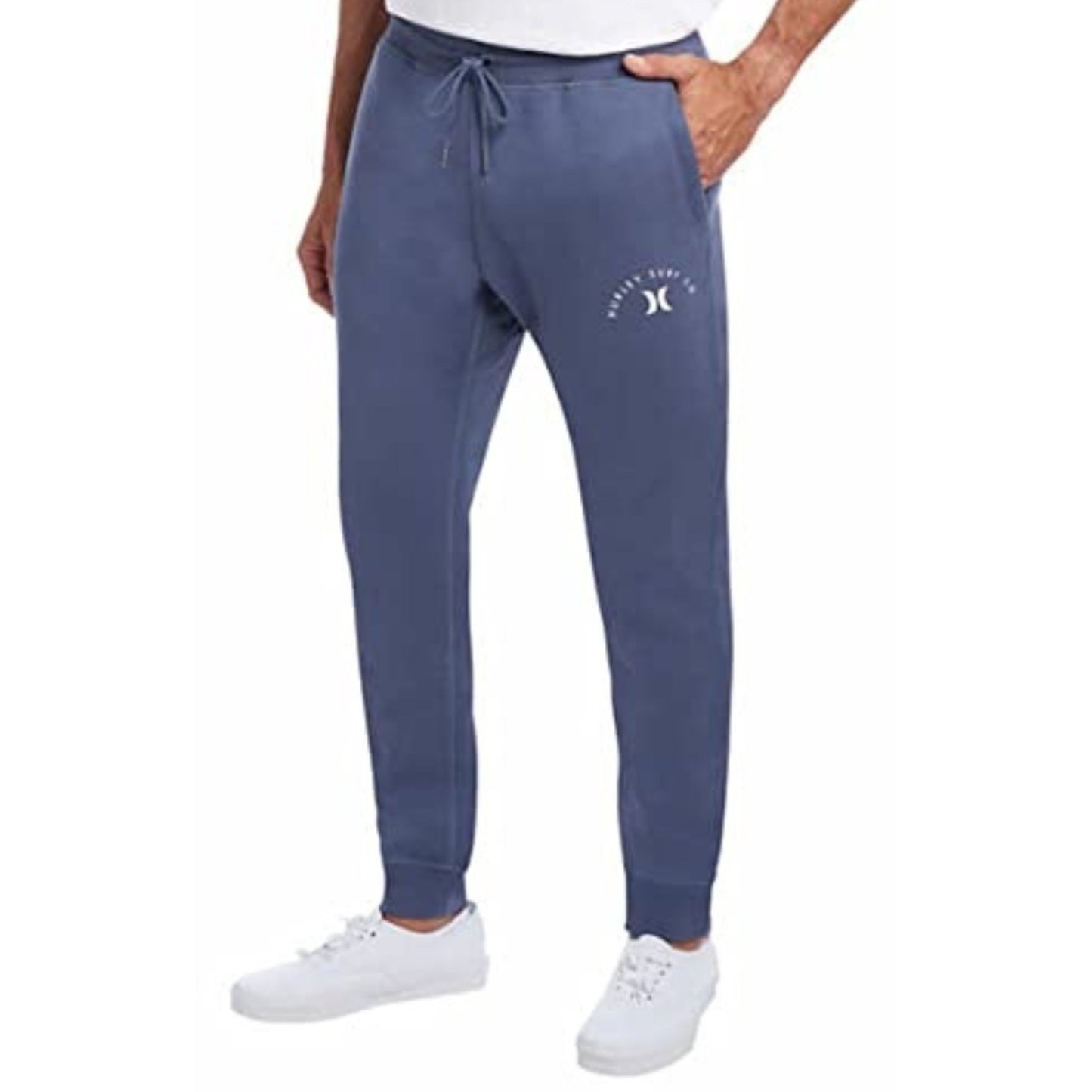 Hurley Men's Mid-weight Fleece Jogger (Blue)