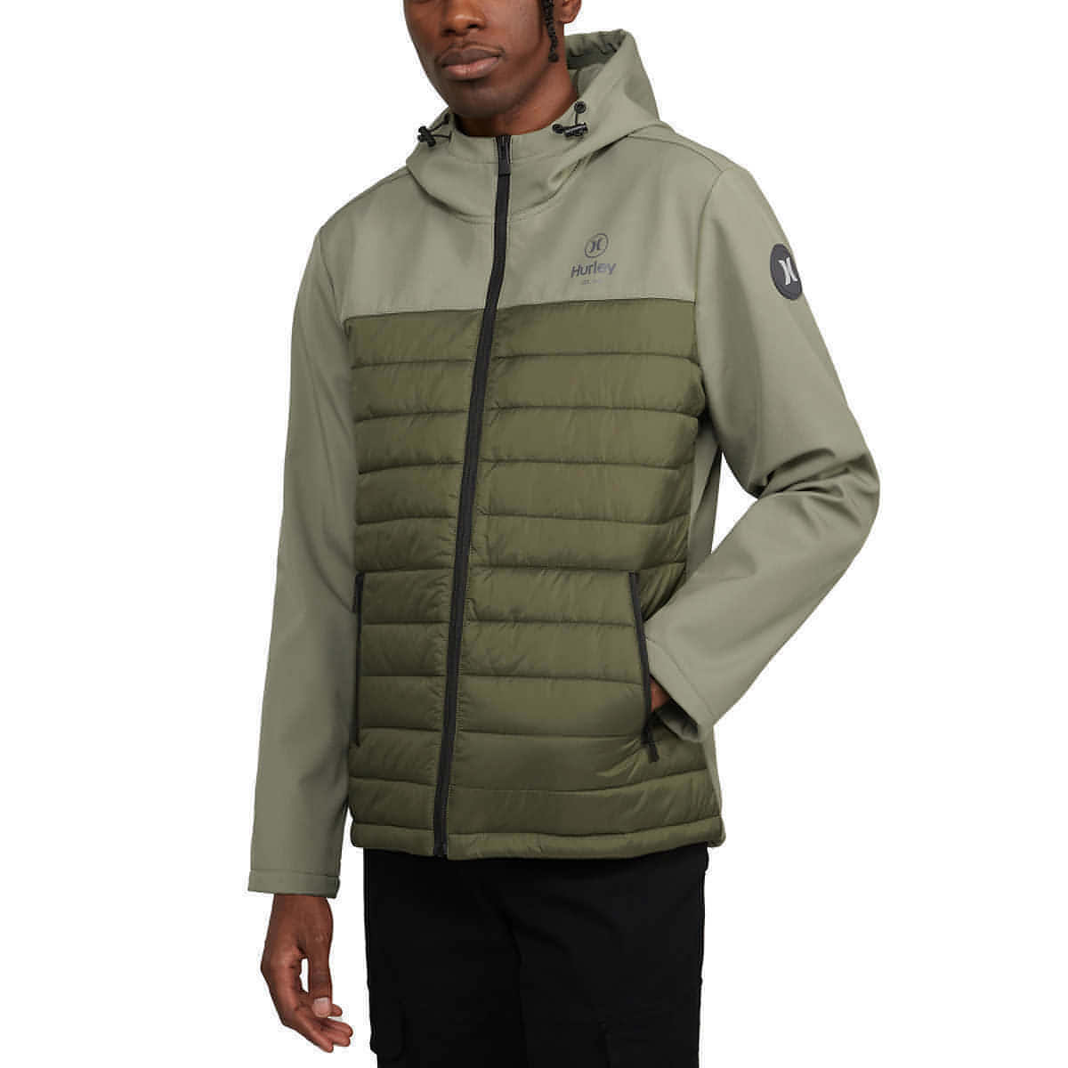 Hurley Men's Pistol River Windbreaker Jacket Windbreaker