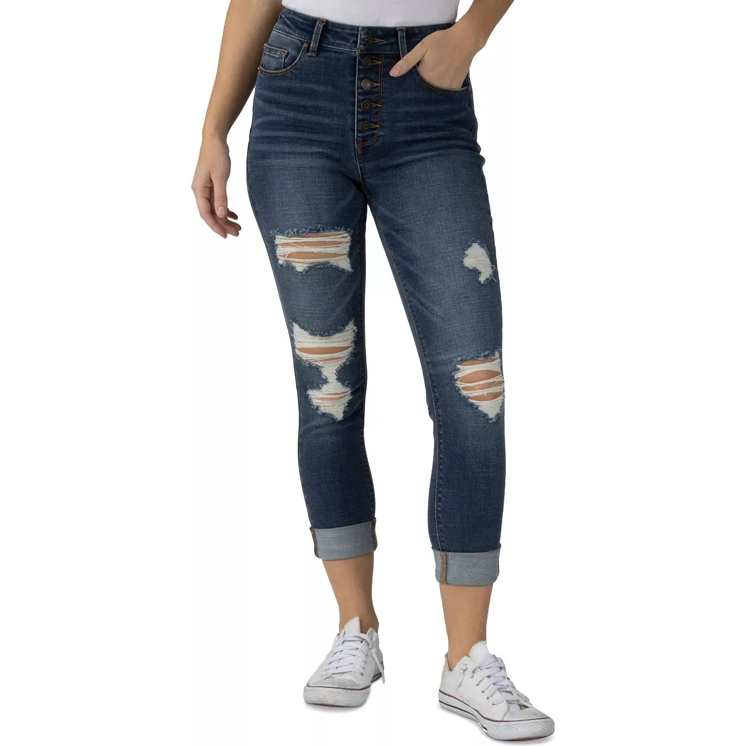 Junior ripped skinny deals jeans