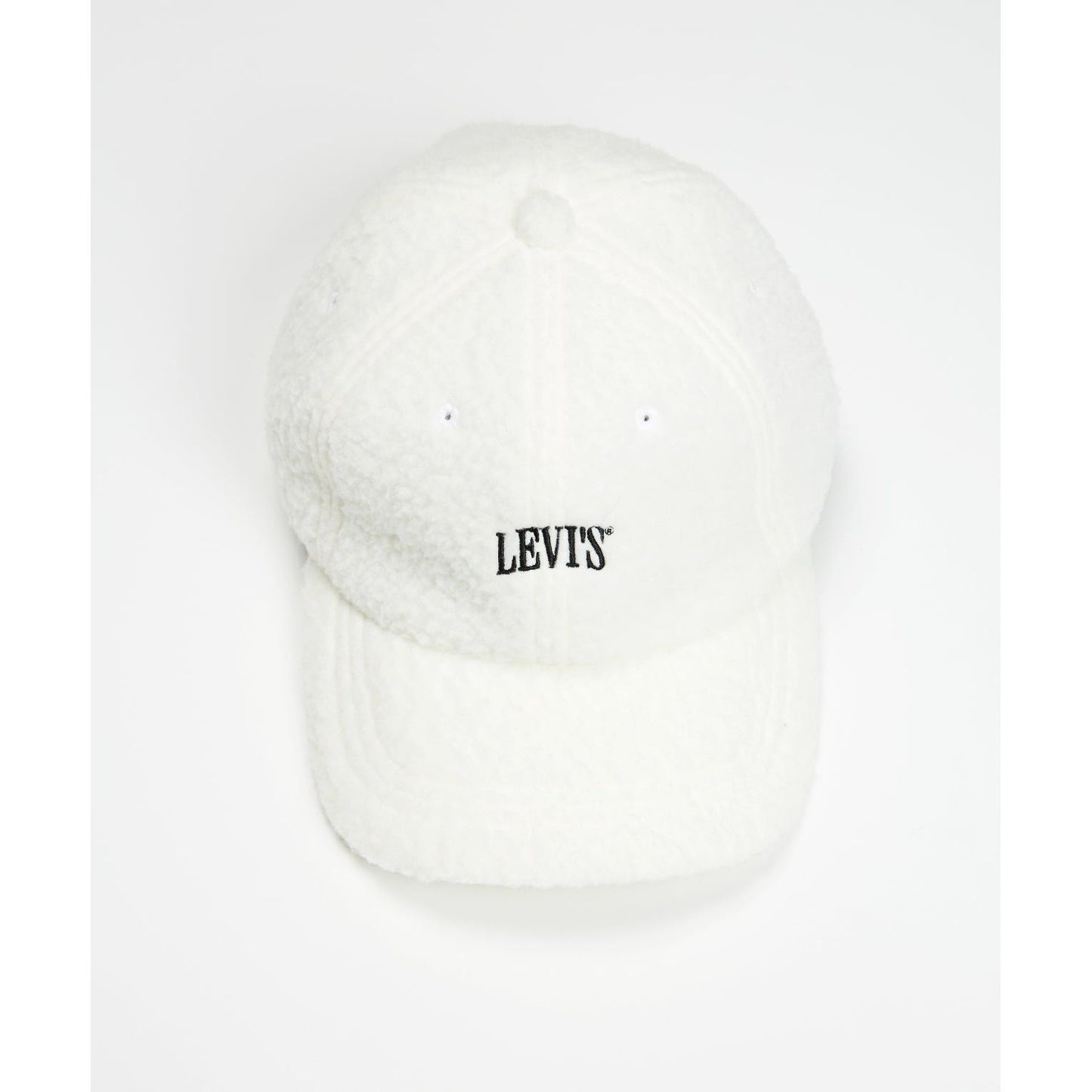Levi's Sherpa Baseball Hat - White - Brandat Outlet