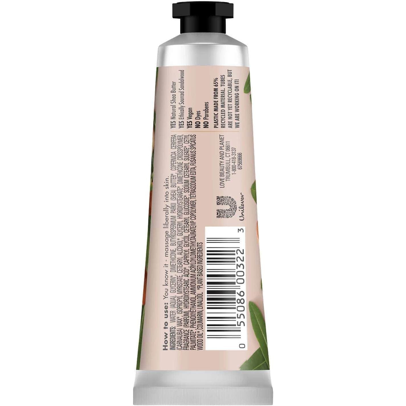 Love Beauty and Planet Shea Hand Cream in Shea Velvet-(30mL)