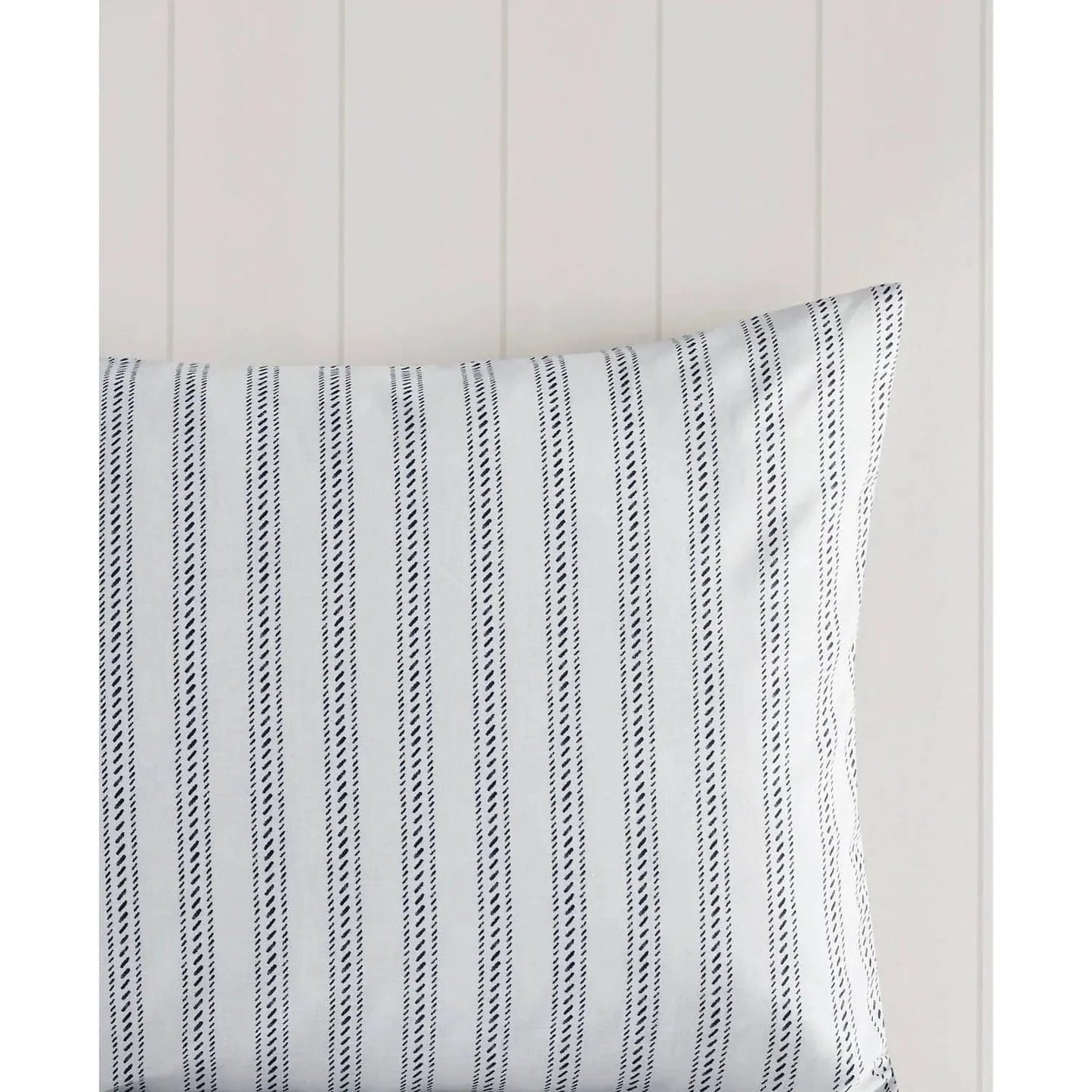 Madison Park Mavis 3 Piece Cotton Printed Reversible Duvet Cover Set (Dark Blue) - Brandat Outlet