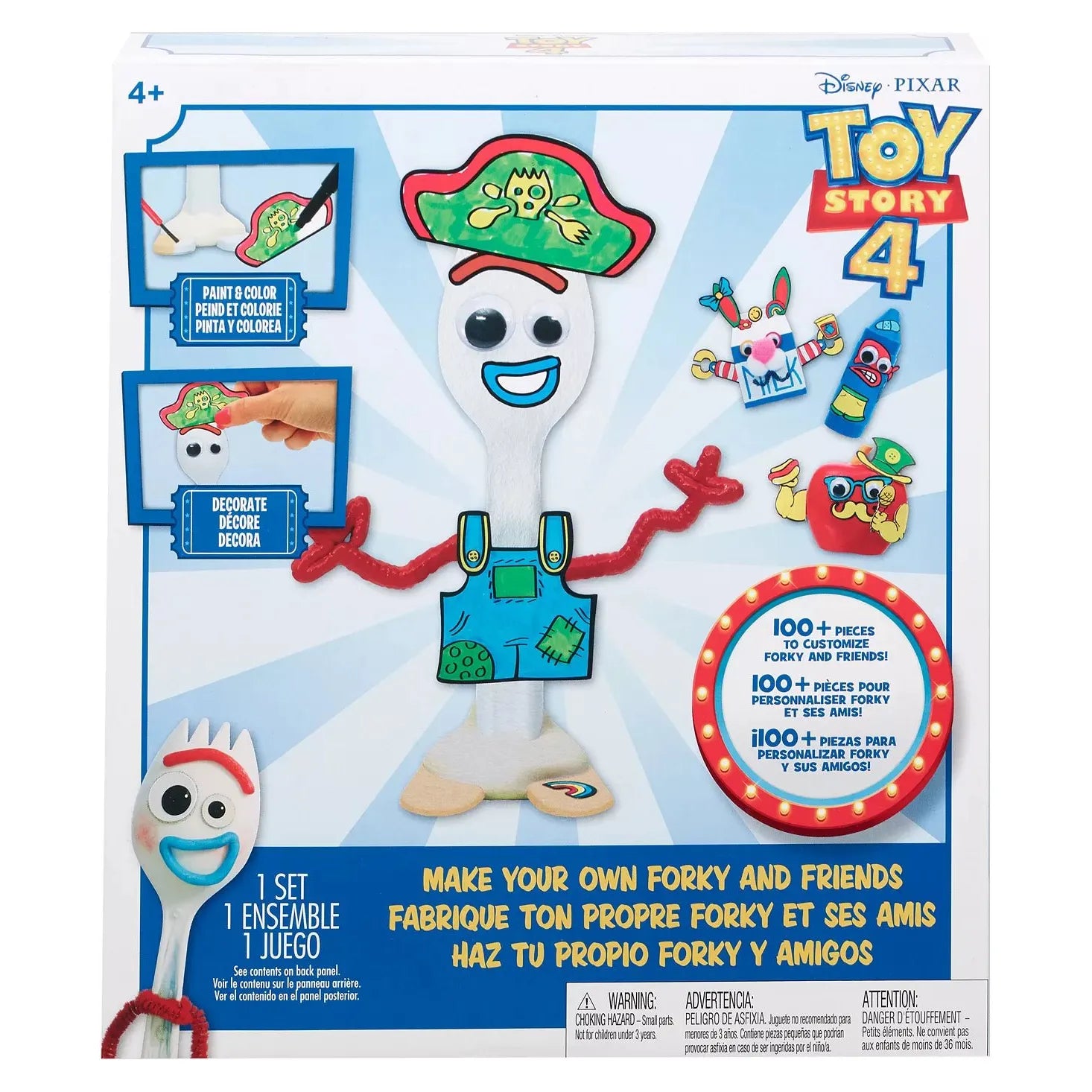 Disney Pixar Toy Story 4 Forky Creativity Set