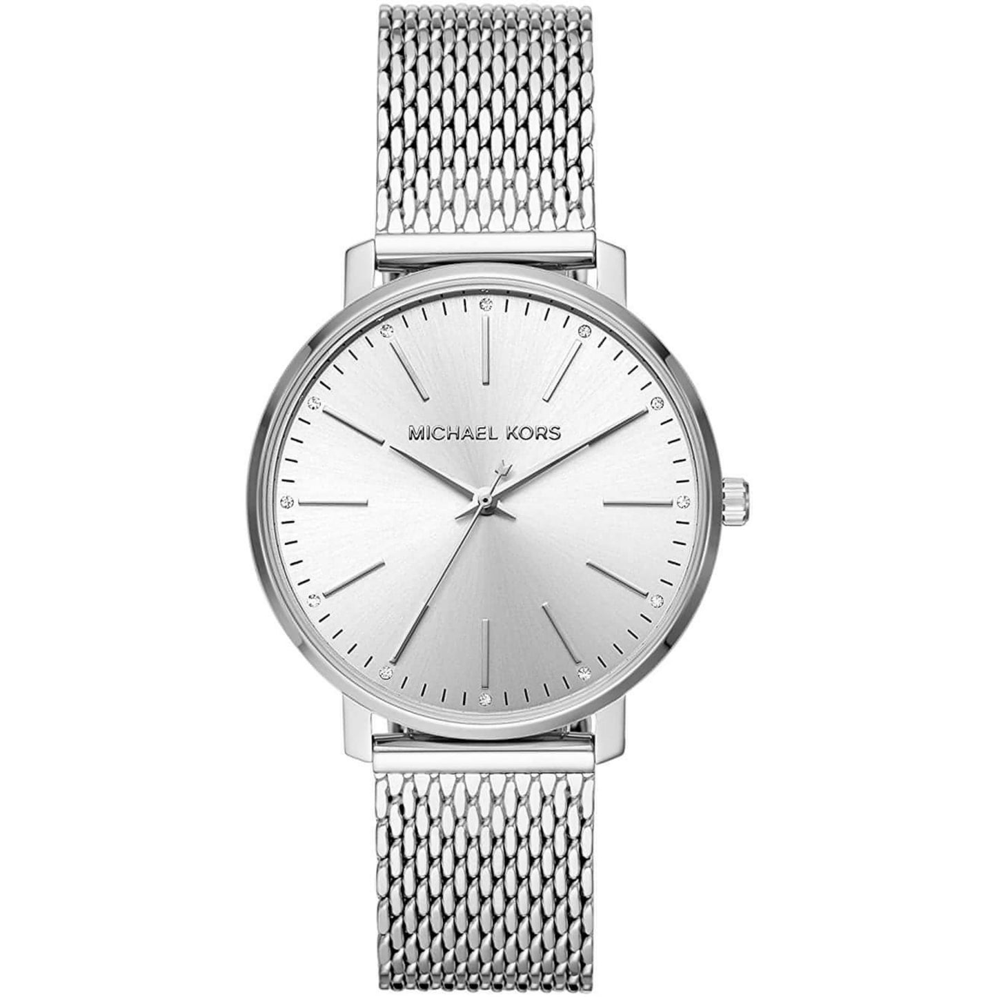 Michael Kors Women's Watch - Pyper Three-Hand Stainless Steel 38mm (MK4338)