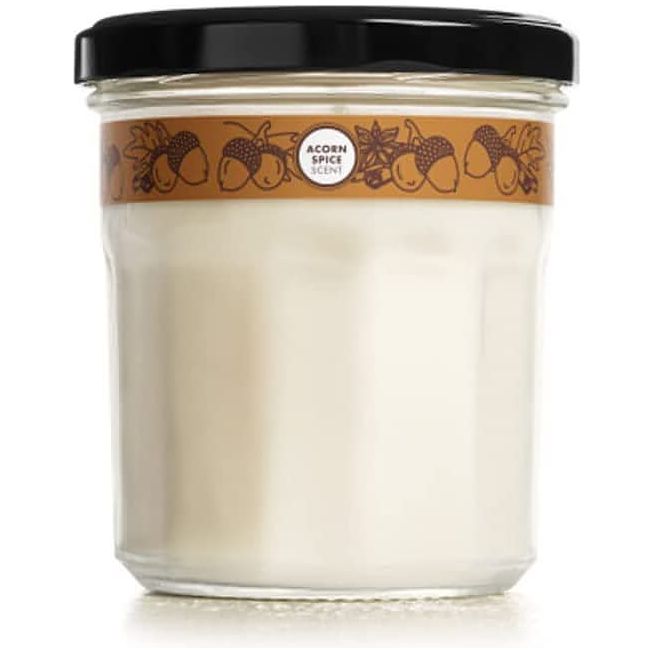 Mrs. Meyer's Scented Soy Aromatherapy Candle, 35 Hour Burn Time, Made with Soy Wax and Essential Oils, Apple Cider, 7.2 oz