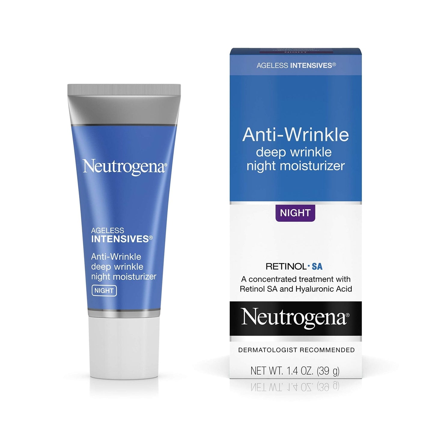 NEUTROGENA AGELESS INTN WR NGT 1.4 OZ