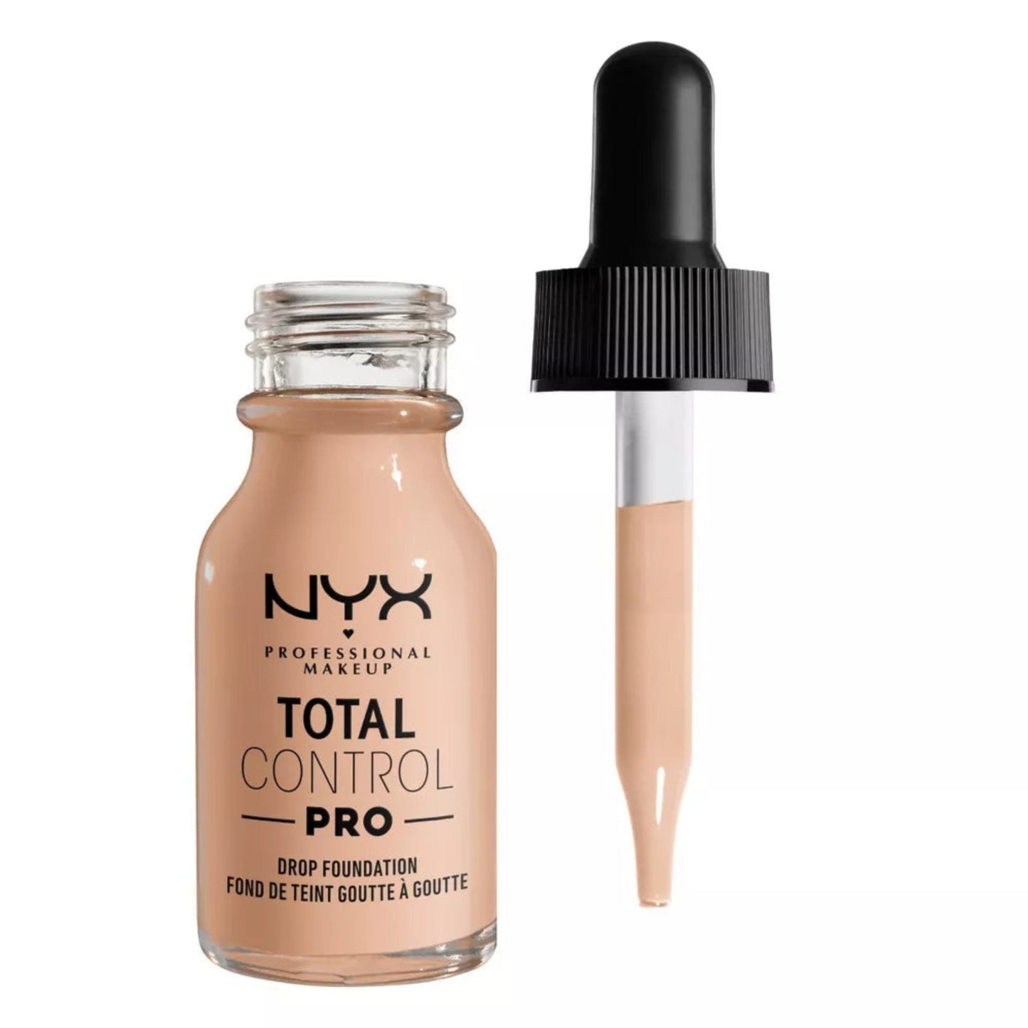 NYX Professional Makeup Total Control Pro Drop Foundation Skin-true buildable Coverage - 0.43 fl oz
