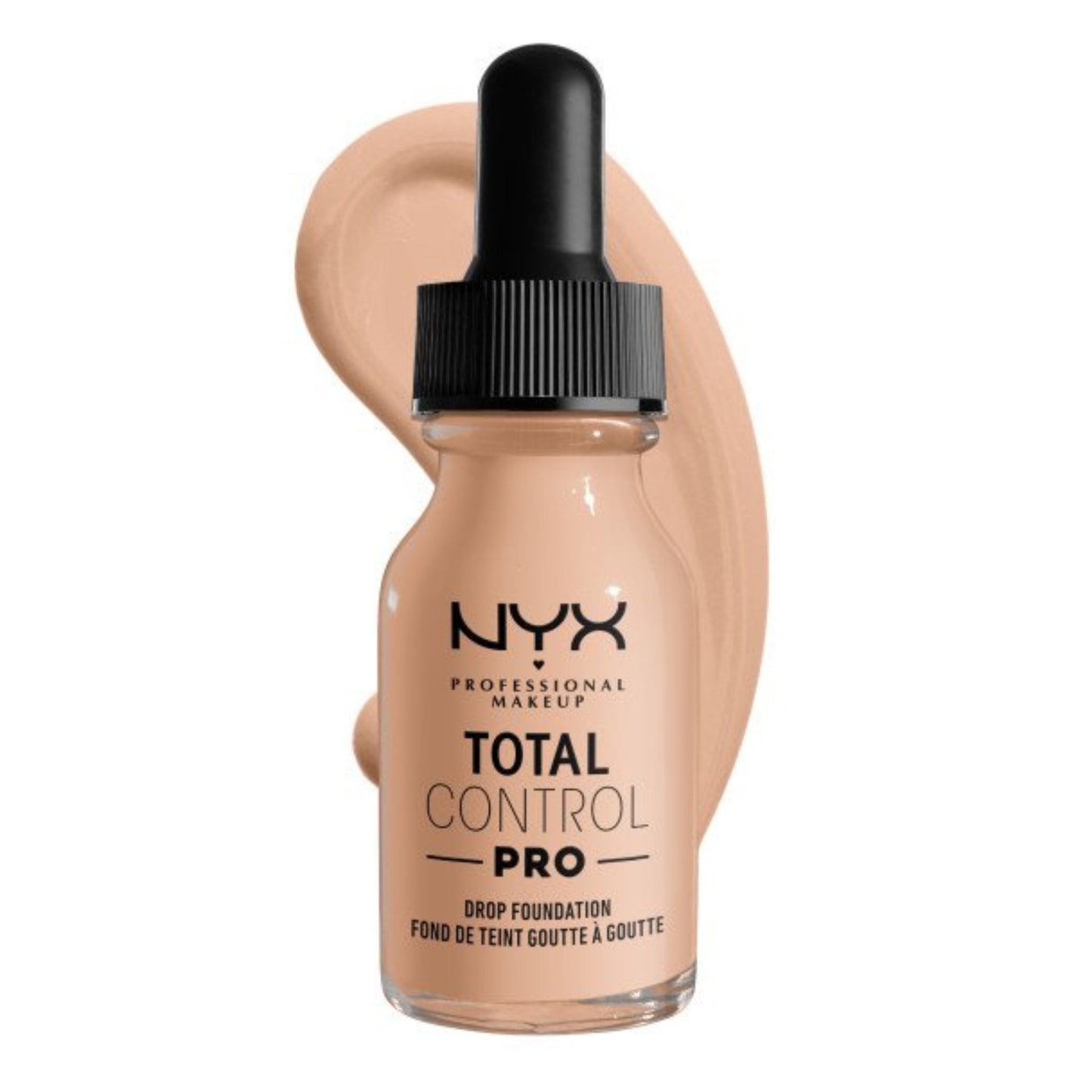 NYX Professional Makeup Total Control Pro Drop Foundation Skin-true buildable Coverage - 0.43 fl oz