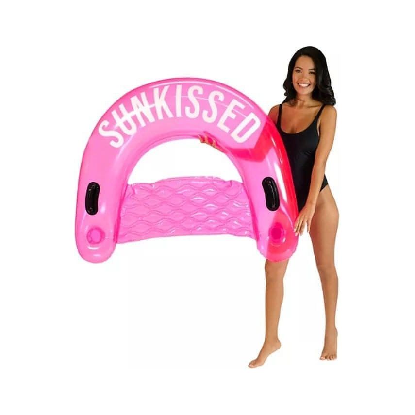 PoolCandy Sweet Shop Pink Bubble Gum“Sunkissed” Jumbo Sun Chair