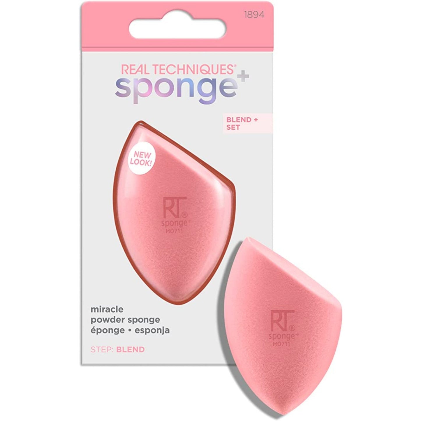 Real Techniques-Real Techniques Miracle Powder Sponge - Brandat Outlet