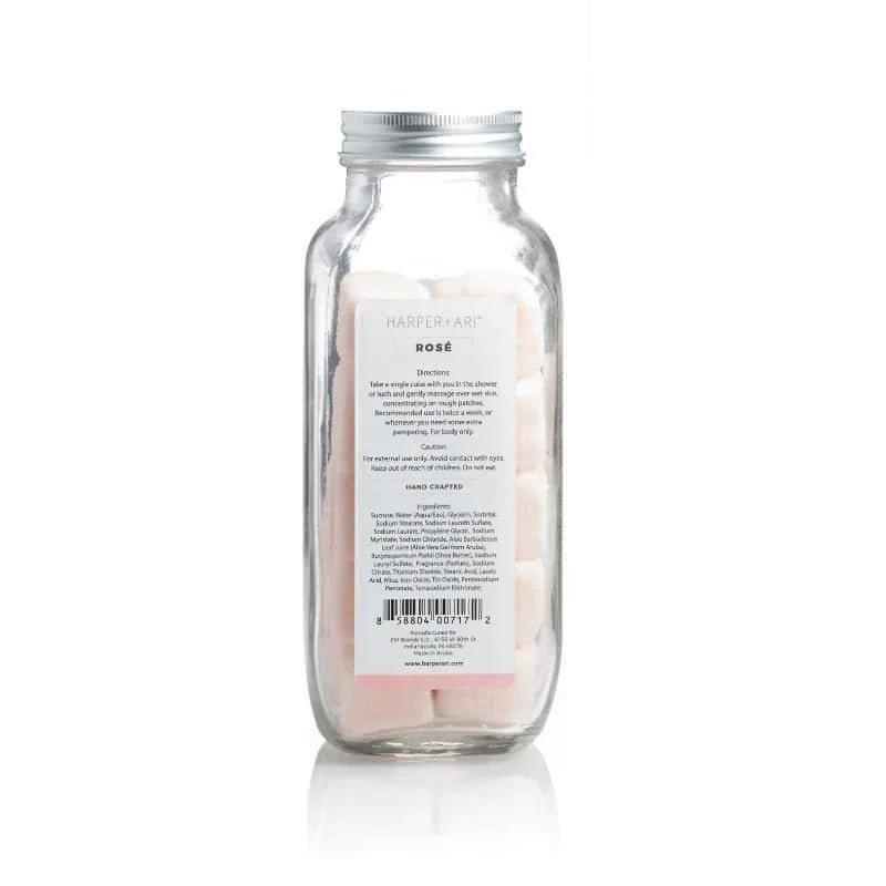 ROSE EXFOLIATING SUGAR CUBES SCRUB