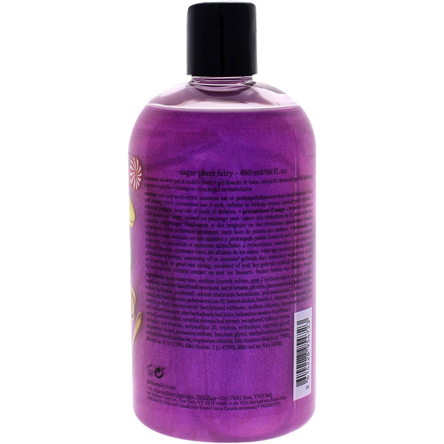 Shampoo, Shower Gel & Bubble Bath - Philosophy Sugar Plum Fairy (480 mL)