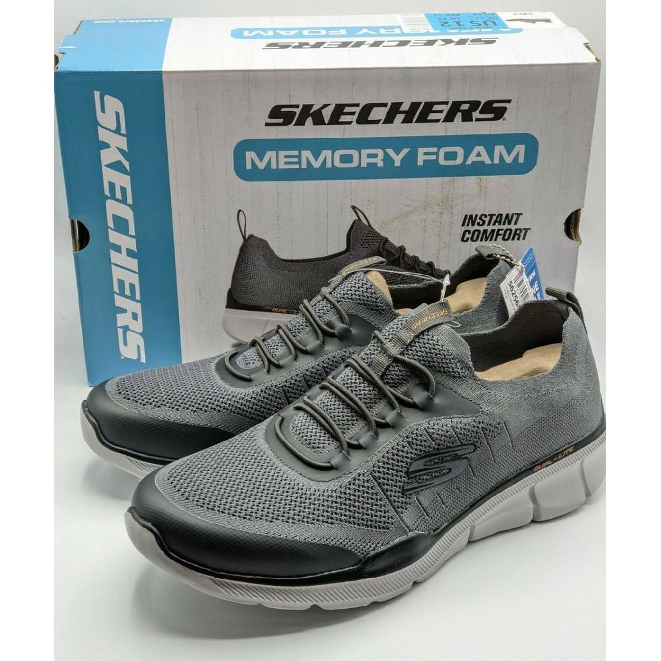 Skechers Men’s Athletic Sneaker (Grey)