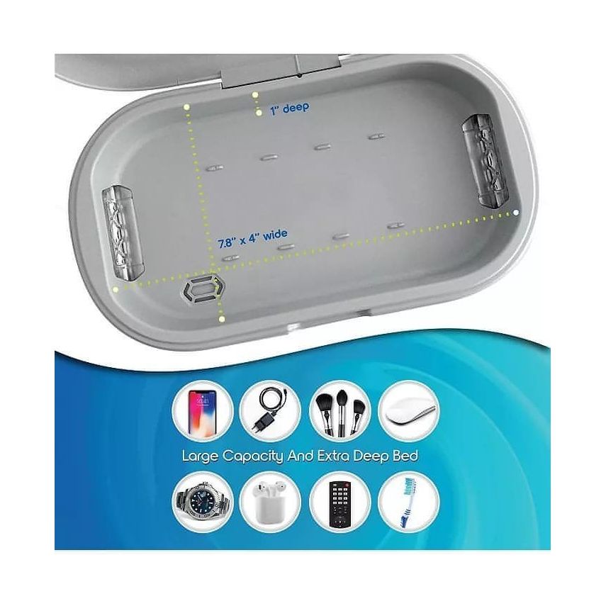 Tzumi ion UV Phone Sanitizer with aromatherapy - Brandat Outlet