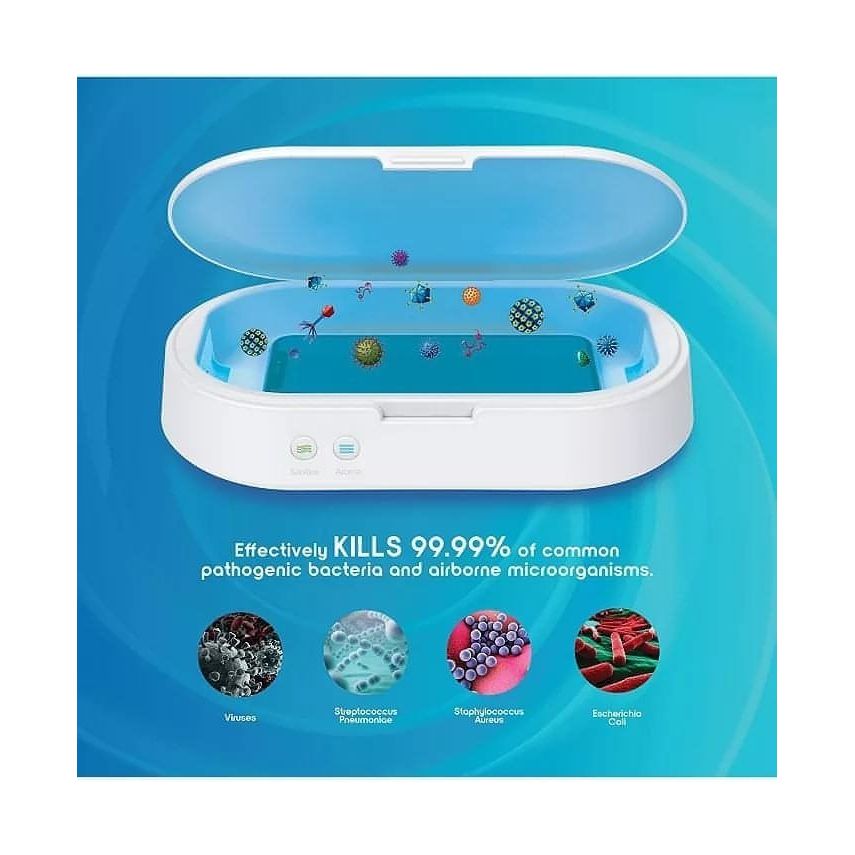 Tzumi ion UV Phone Sanitizer with aromatherapy - Brandat Outlet