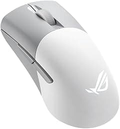 Asus ROG Keris Wireless AimPoint Gaming Mouse, Tri-mode connectivity (2.4GHz RF, Bluetooth, Wired), 36000 DPI sensor, 5 programmable buttons, ROG SpeedNova, Replaceable switches, Paracord cable, White - Amazon.ae Price Tracker