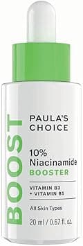 PAULA'S CHOICE 10% Niacinamide BOOSTER - Lightweight Face Serum - Minimises Pores & Brown Spots - Improves Fine Lines & Skin Texture - with Vitamin B3 & B5 - All Skin Types - 20 ml - Amazon.ae Price Tracker