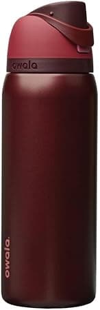 Owala FreeSip Insulated Stainless Steel Water Bottle with Straw, BPA-Free Sports Water Bottle, Great for Travel, 32 Oz, Black Cherry - Amazon.ae Price Tracker