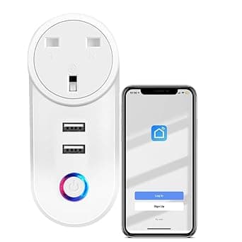 WiFi Smart Plug 16A, Remote Control & Timer Scheduling, Works with for Alexa/Google Assistant & for Siri Tuya Smart Socket for Home Automation (UK Plug) - Amazon.ae Price Tracker