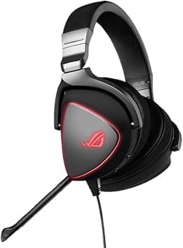 ASUS ROG gaming headset with red LED lighting rings, a microphone and USB-C® connection for gaming on PCs, Macs, smartphones and gaming consoles - Amazon.ae Price Tracker